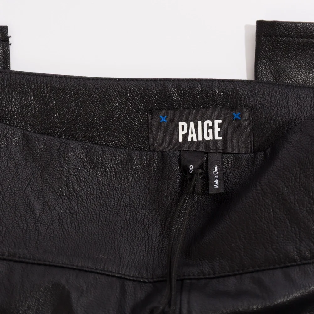 PAIGE black faux